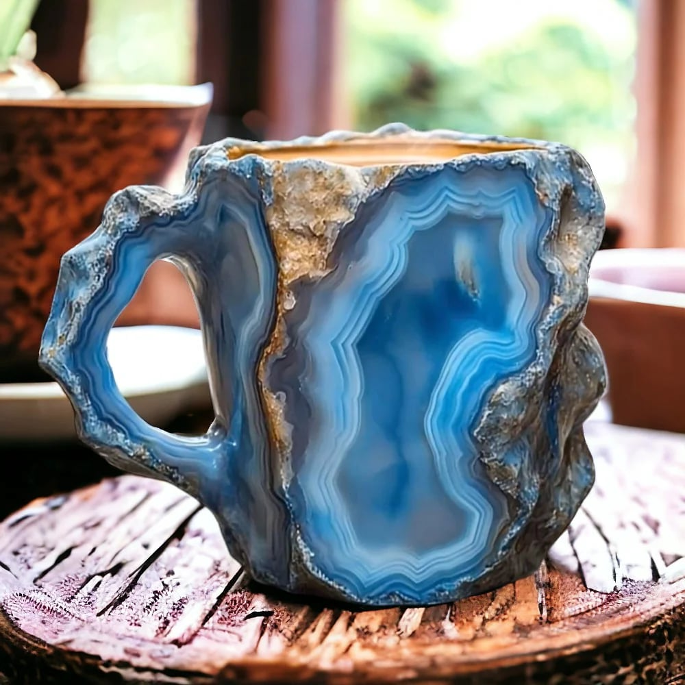 Neue Mineralkristallkaffeetassen 8