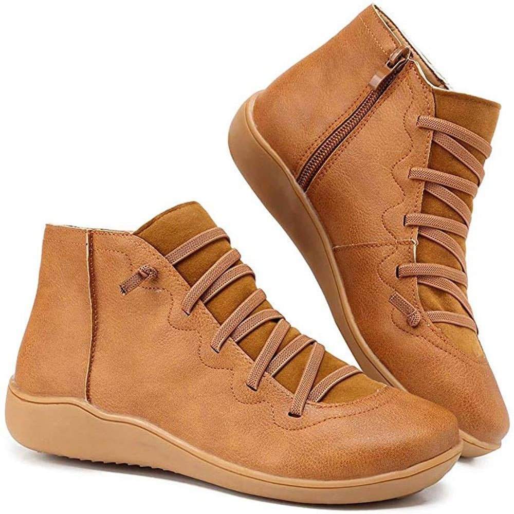 Nina | Trendige Orthopädische Stiefeletten 0