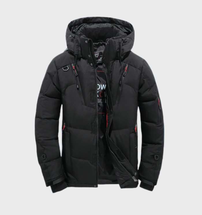Nordfall - Dick gefütterte wasser- und winddichte Parka-Winterjacke mit Fleece 1