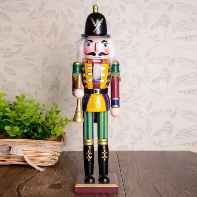 Nussknacker-Anhänger | 30 cm große Weihnachtsfigur für die Heimdekoration 0