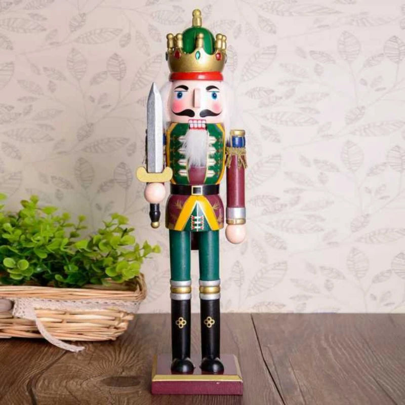 Nussknacker-Anhänger | 30 cm große Weihnachtsfigur für die Heimdekoration 6