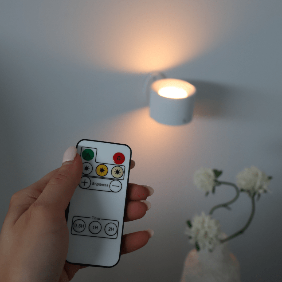 Nuvia | Kabellose LED-Wandleuchte 4