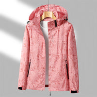 SANNE | Stilvoller Herbstmantel für Damen - Rosa / M