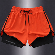 Geometrische Sportshorts für Damen – Stylisch und atmungsaktiv für Fitness und Laufen