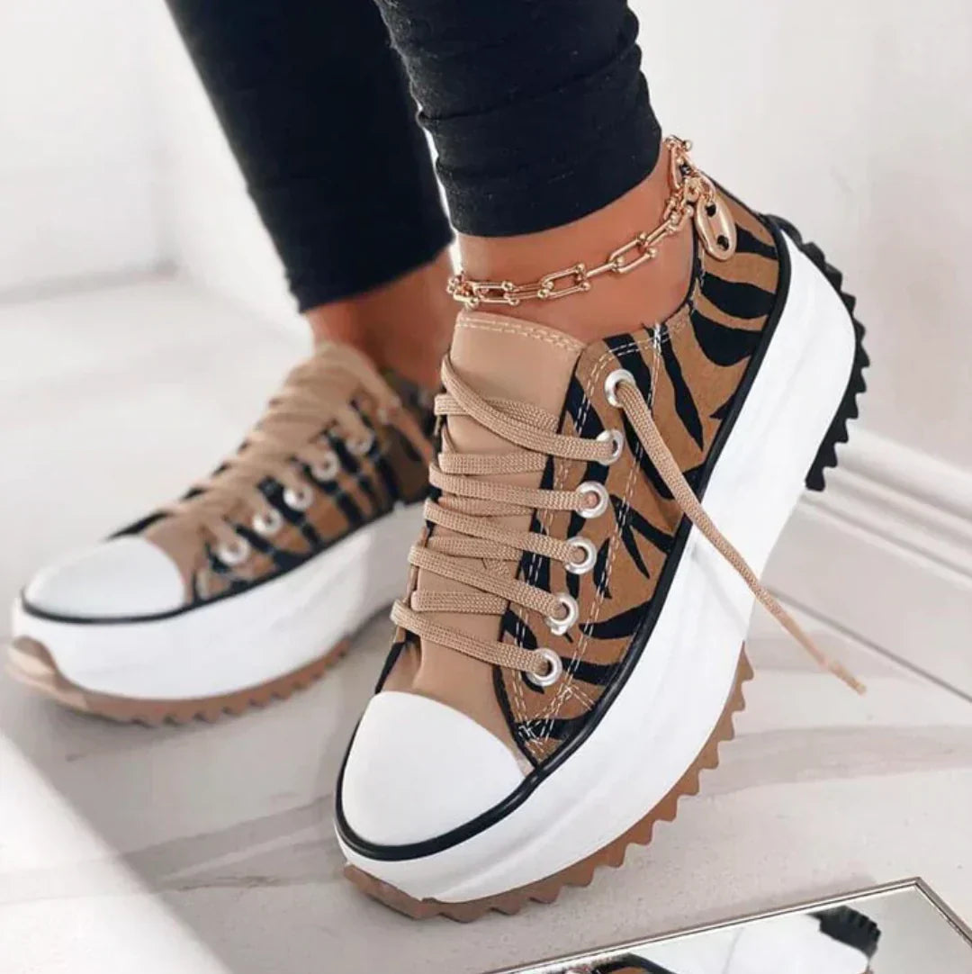 Orthopädische Damen-Plateau-Sneaker mit Arch Support für modernen Komfort 9
