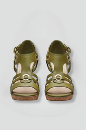 Orthopädische Damensandalen mit Arch Support und mittlerem Absatz für Sommerkomfort 1