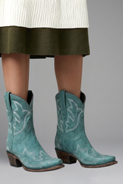 Orthopädische Damenstiefel mit Arch Support und gestickten Western-Details für ganzjähriges Tragen 6