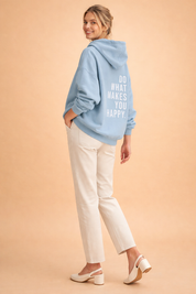 ZAYA | Mach, was dich glücklich macht Oversized Hoodie