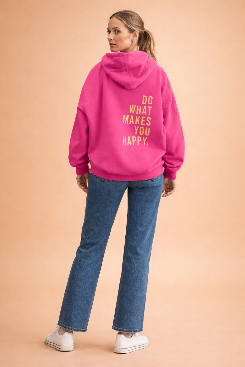 ZAYA | Mach, was dich glücklich macht Oversized Hoodie