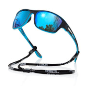 Polarisierende Outdoor -Sport -Sonnenbrillen mit UV400 -Schutz - Leichtes und stilvolles Design für ultimative Augenkomfort 2