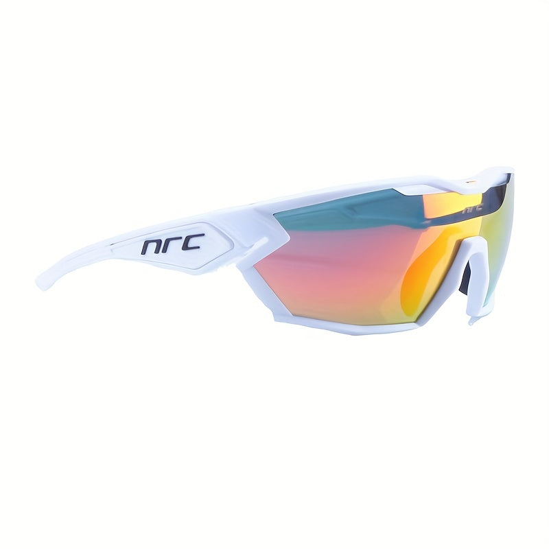 Polycarbonat-Radbrille mit 3 Gläsern – winddichte Brille für Radfahren, Laufen und Outdoor-Aktivitäten 1