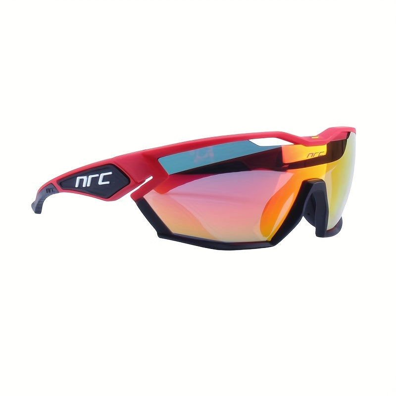 Polycarbonat-Radbrille mit 3 Gläsern – winddichte Brille für Radfahren, Laufen und Outdoor-Aktivitäten 5