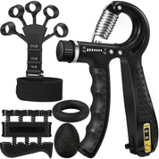 PowerGrip Handtrainer-Set – 5-in-1 für starke Hände und Unterarme 0