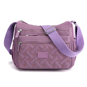 Praktische Damen-Schultertasche aus strapazierfähigem Nylon 15