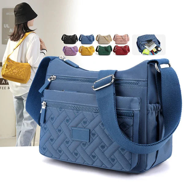Praktische Damen-Schultertasche aus strapazierfähigem Nylon 4