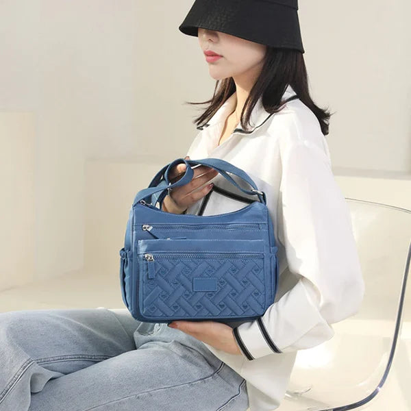 Praktische Damen-Schultertasche aus strapazierfähigem Nylon 5