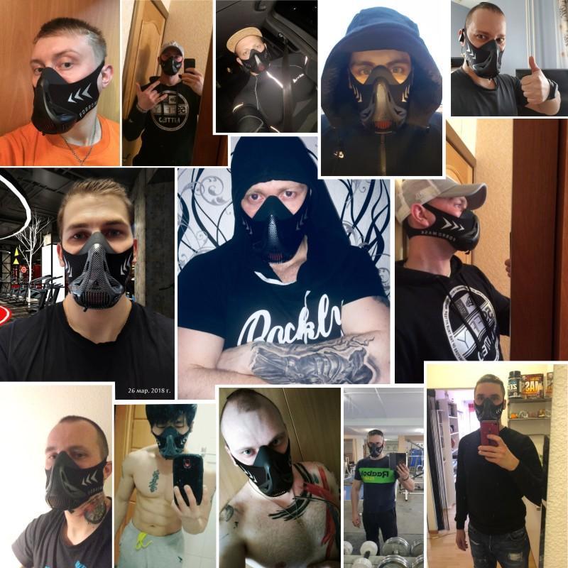 Professionelle Trainingsmaske – Verbessert Lungenkapazität und Fitness 3