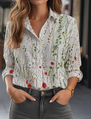 FLORIEN | Bluse mit Blumenmuster