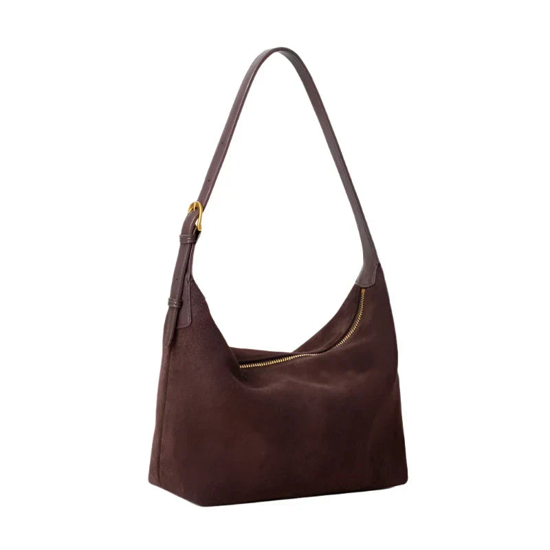 Lena | Vintage-inspirerad sammet crossbody slingväska
