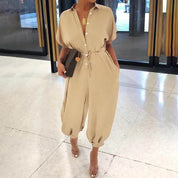 Olivia | Overall med V-ringning