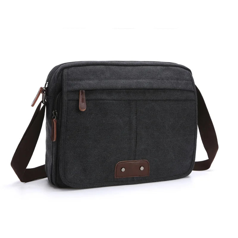 Ethan | Vintage Canvas Herrväska