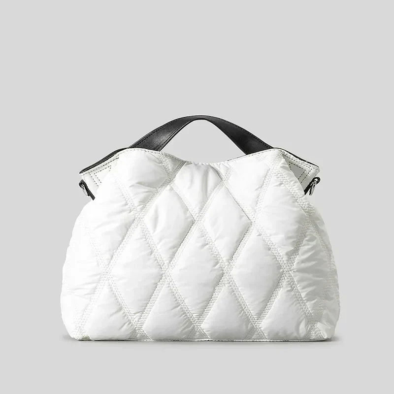 Mila | Lätt vadderad crossbody messenger-handväska