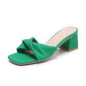 Lana | Eleganta sandaler med klackblock för komfort och stil