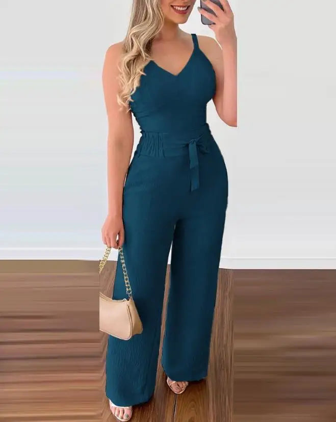 Sadie | Rüschen Tvådelad Jumpsuit-set
