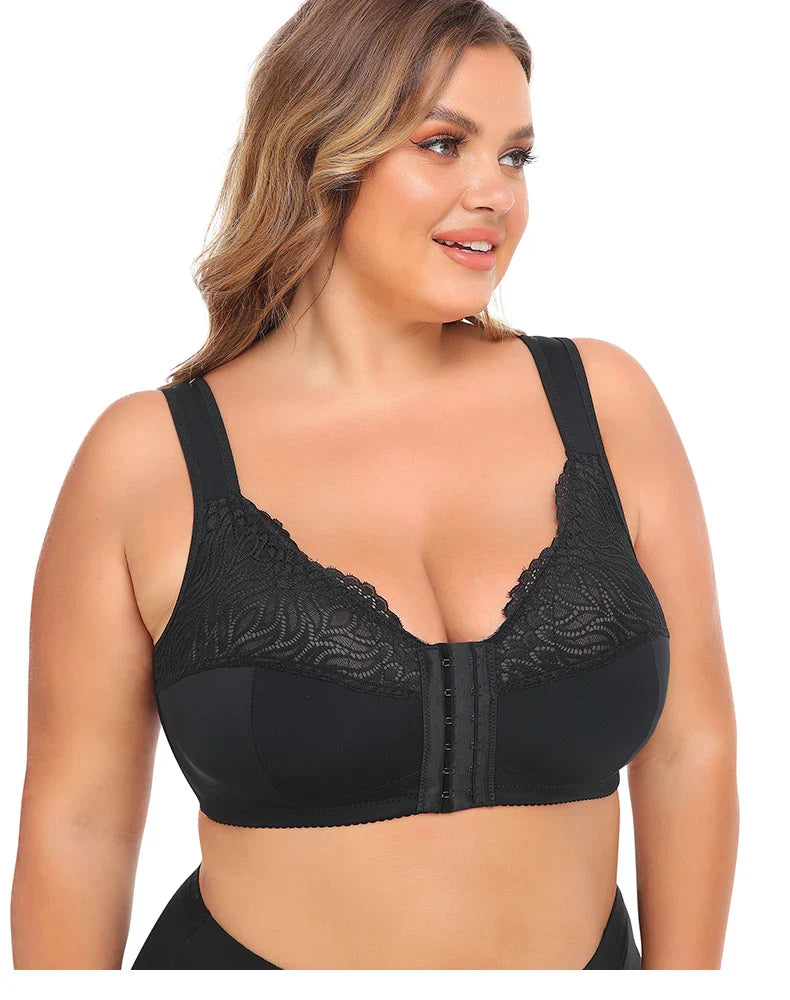 CARLA | Framstängning - Bystlös Komfort-BH Plus Size