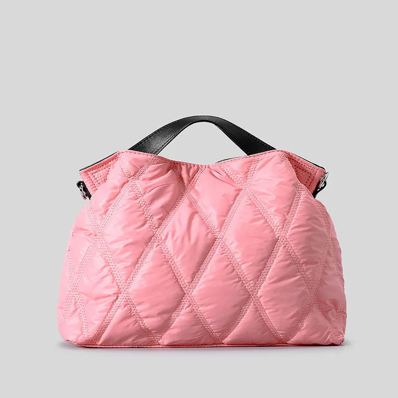 Mila | Lätt vadderad crossbody messenger-handväska