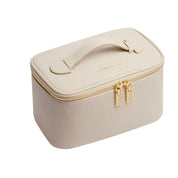Dalia | Damen Deluxe Läder Resekosmetiktväska