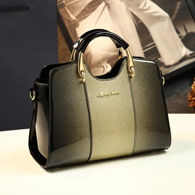 Maya | Handväska med övre handtag Satchel axelremsväska handväska
