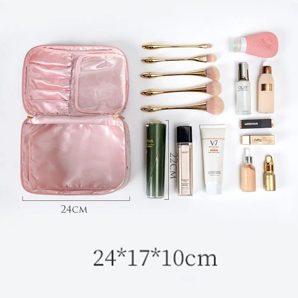 Carla | Elegant och rymlig kosmetik- och skönhetsväska