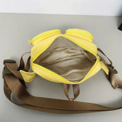 Ruby | Avslappnad vattenavvisande nylon höftväska crossbody
