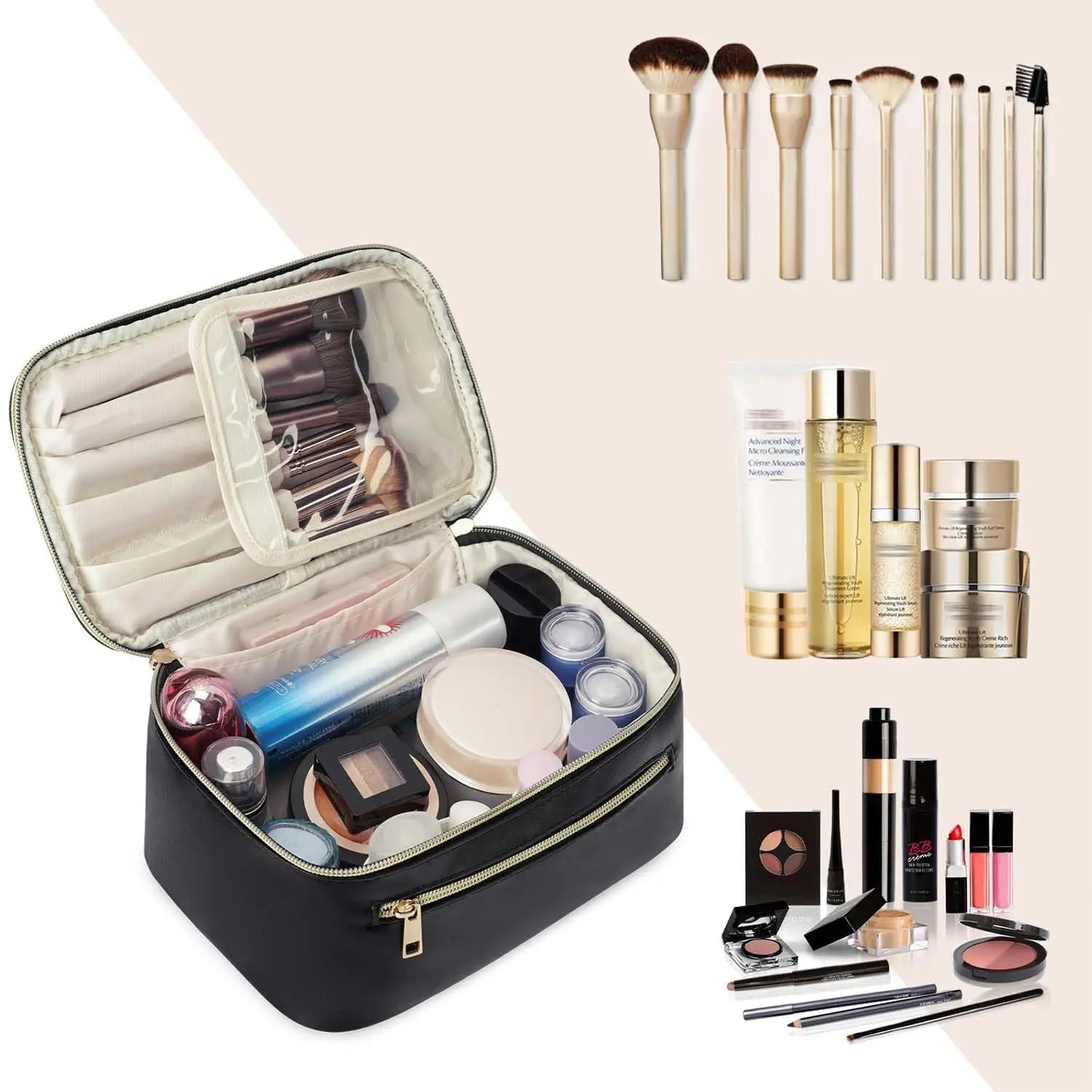 Aubrey | Stilren & Hållbar Resebeautyväska
