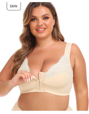 CARLA | Framstängning - Bystlös Komfort-BH Plus Size