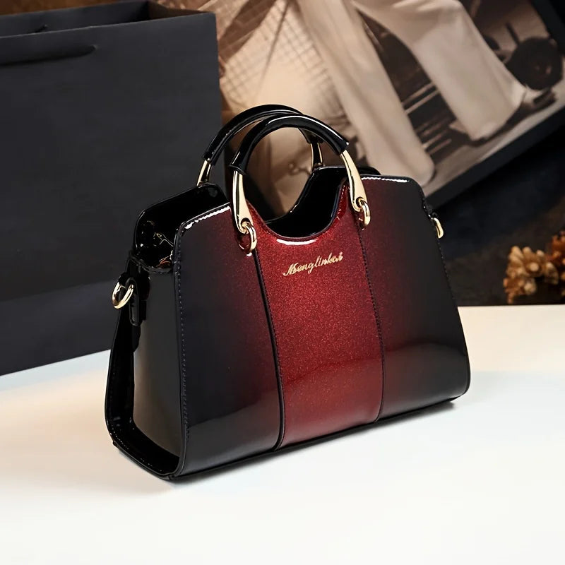 Maya | Handväska med övre handtag Satchel axelremsväska handväska