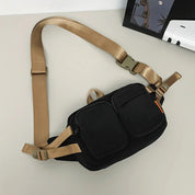 Ruby | Avslappnad vattenavvisande nylon höftväska crossbody