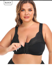 CARLA | Framstängning - Bystlös Komfort-BH Plus Size
