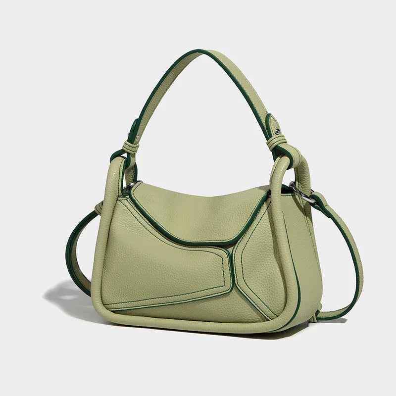 Amara | Geometrisk PU-läder crossbody-slingväska