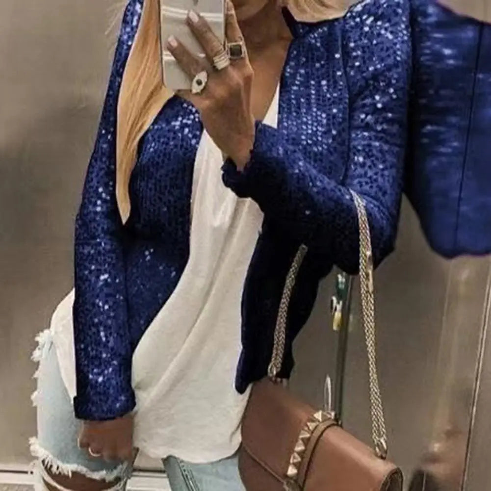 Bella | Elegant aftonblazer med paljetter