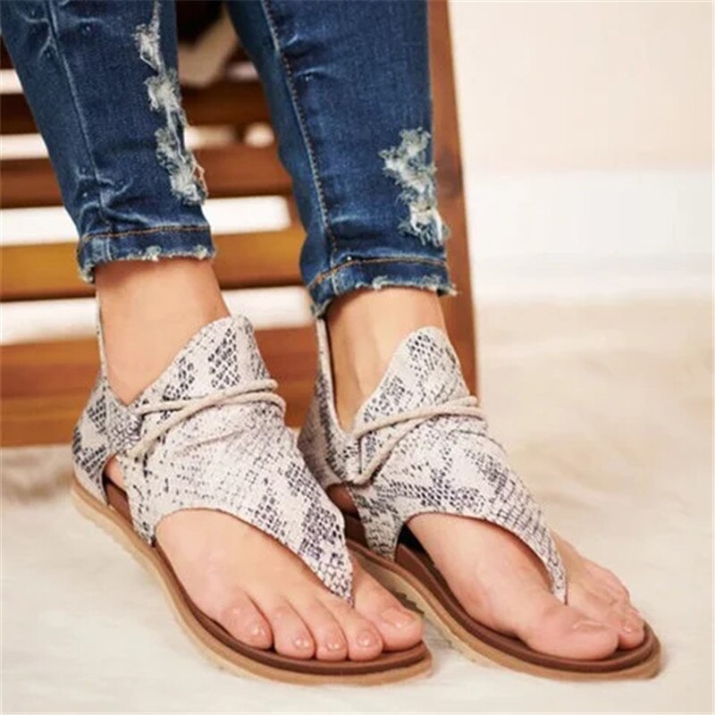 Mia | Leoparden-sandalen – Moderiktig & Stödjande