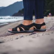 Faye | Modiska All-Terrain Sandaler - Mode Möter Funktion