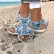Faye | Modiska All-Terrain Sandaler - Mode Möter Funktion
