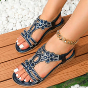 Sandalen Damen mit Orthopädischer Unterstützung – Bequeme Sommerschuhe im Boho-Stil für Ideal für Freizeitausflüge 4
