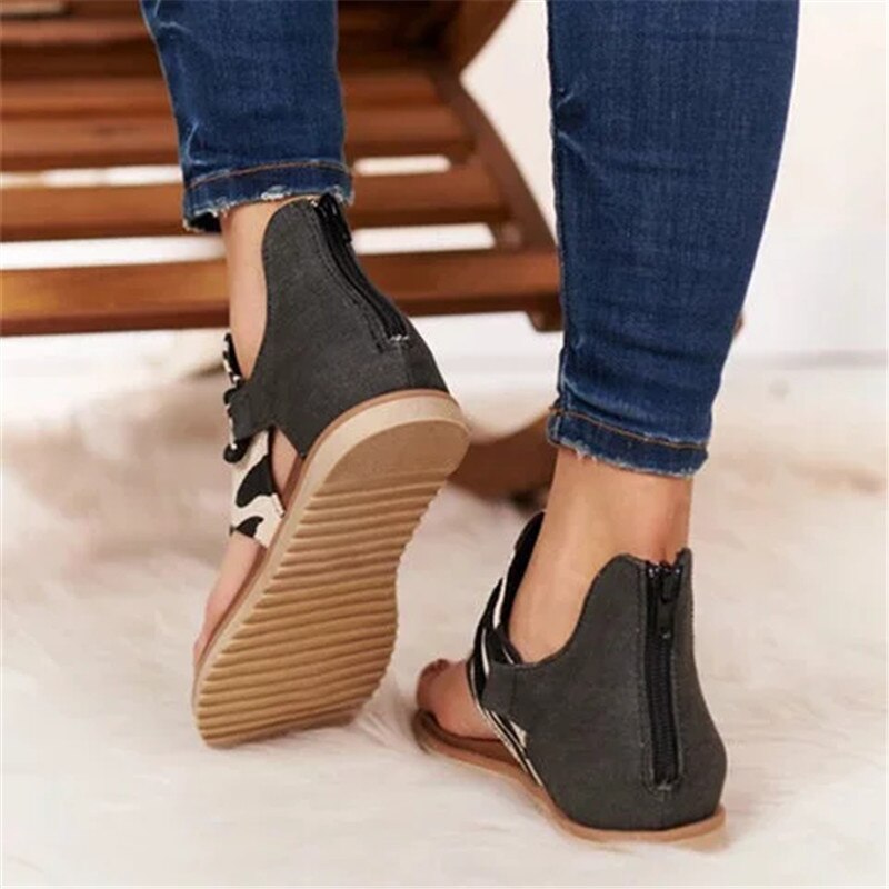 Mia | Leoparden-sandalen – Moderiktig & Stödjande