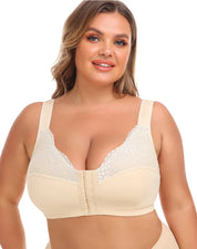 CARLA | Framstängning - Bystlös Komfort-BH Plus Size