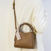 Olivia | Damen Chique Lychee Textur Crossbody Handväska