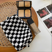 Nova | Trendig Karierter Y2K-Stil Make-up Väska