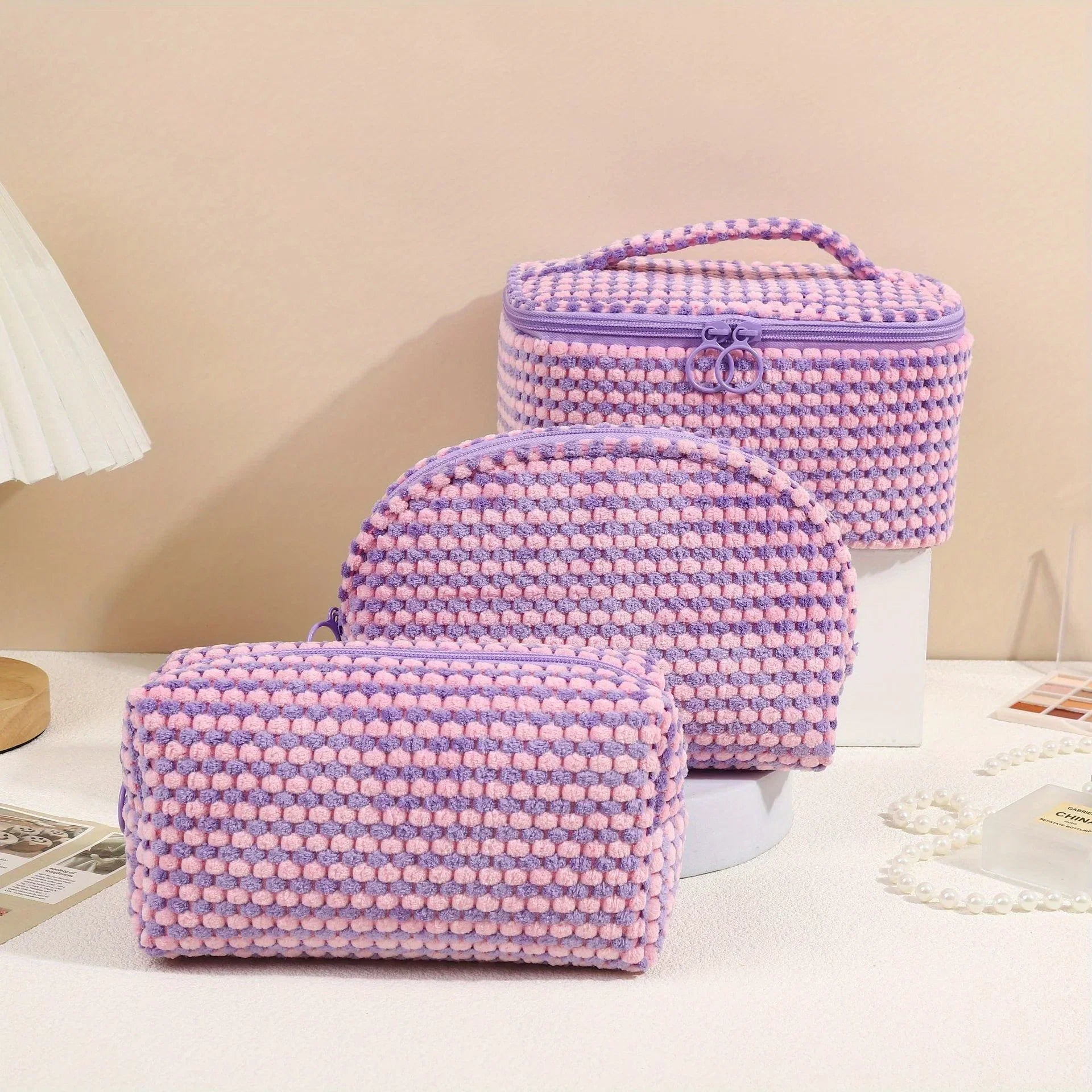 Emily | Stilfulla och mångsidiga mjuka Cordura kosmetikväskeset